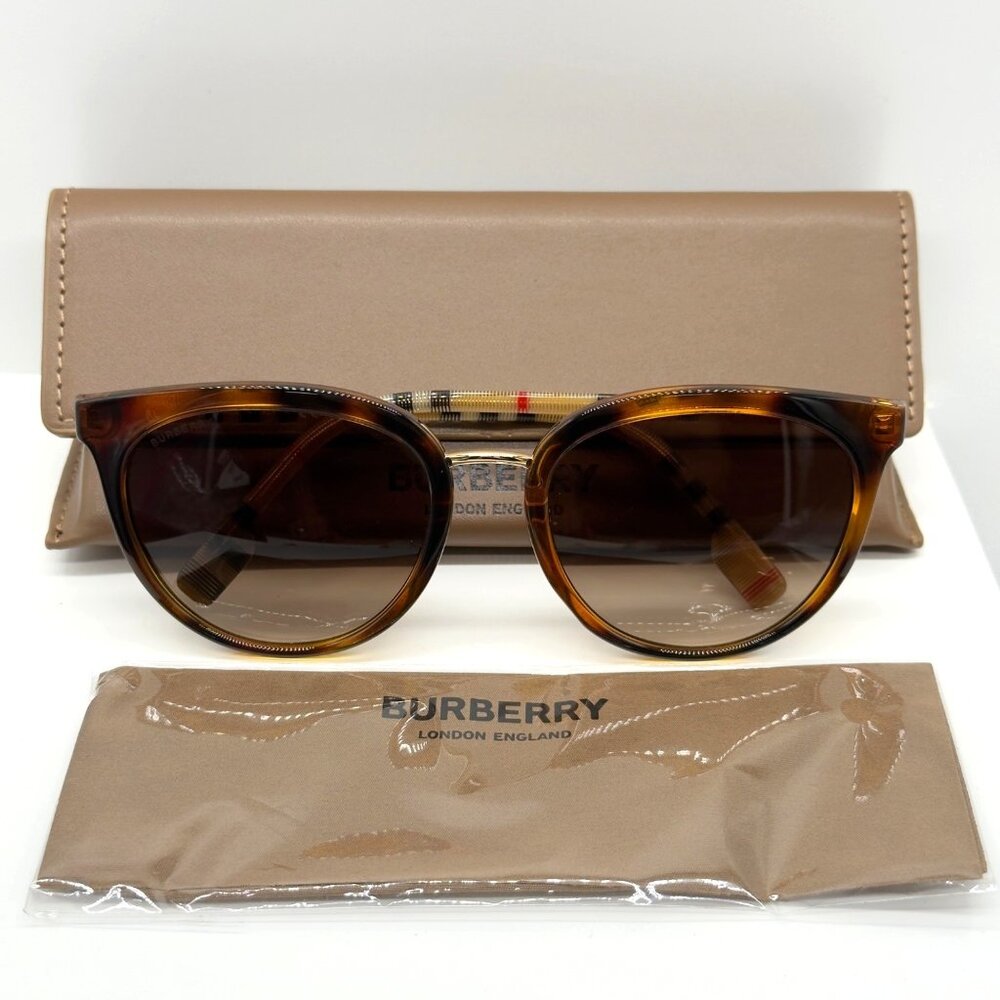 Burberry B 4316 3890/13 Havana Gradient Women's Case & Cloth READ